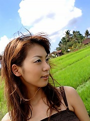 Lovely Asian model