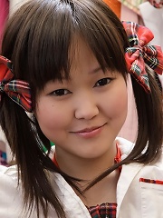 Petite asian school girl alicia jams her tiny pussy