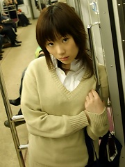 Cute Asian student